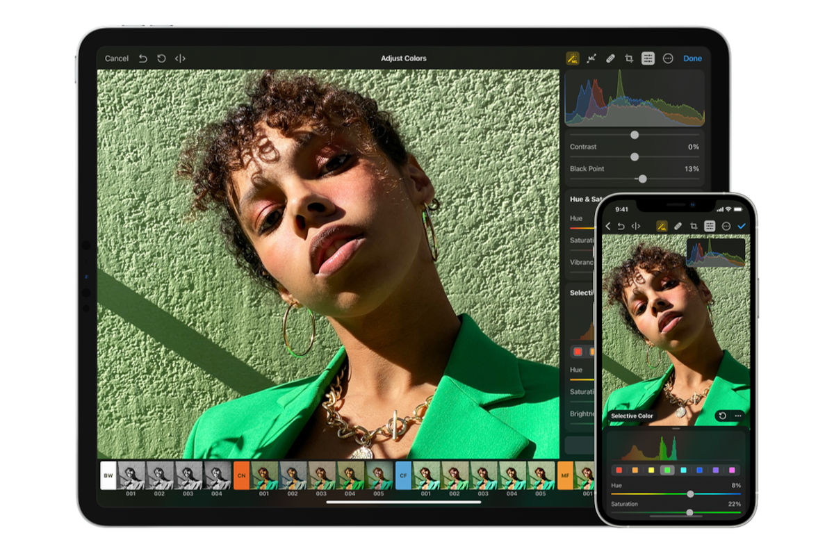 L'app Pixelmator Photo est désormais compatible avec les iPhone | Lense